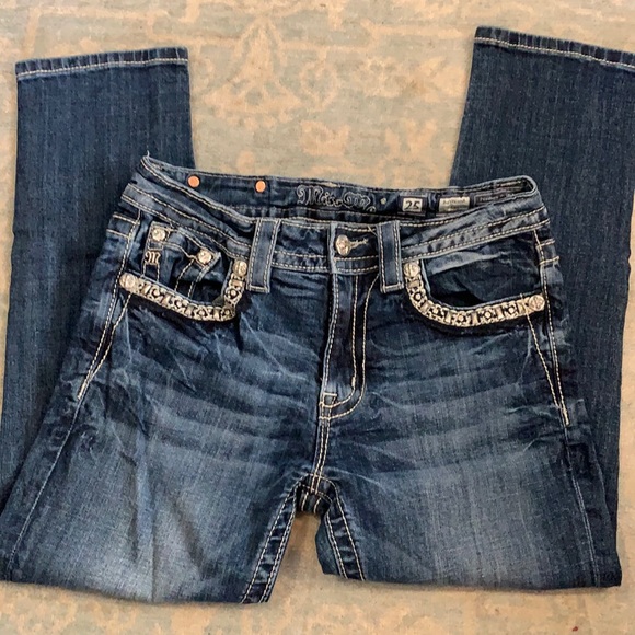 Miss Me Denim - Miss Me 25 boyfriend Capri like new